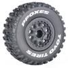 1/10 RC Remote Control Model car Short Card Flat Ground RV wear-Resistant Racing Tires Modified and Upgraded Compatible with ARRMA DHK Slash Thunder Magic (LT18063A) view 4