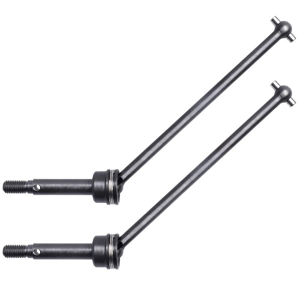 FriHobby Front CVD 2pcs Drive Shafts Harden Steel #45 for LOSI 1/10 Baja Rey Replacement of LOS252085