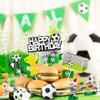 19 PCS Soccer Cake Topper Decorations - Soccer Ball Player Theme Cake Toppers For Football Party Men Boy Kid Birthday Party Supplies view 4