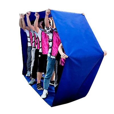 Playing Run Mat Fun Teamwork Game - Running Mat, Waterproof and Wear-Resistant Oxford Cloth Game Props, Good for Birthday Parties/Picnic Days (Color : Blue, Size : Kids-8M//26FT)