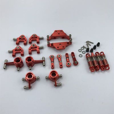 Leonnn Metal Full Set Upgrade Parts for Wltoys 1/28 P929 P939 K979 K989 K999 K969 Rc Car Parts ( Color : Red )