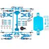 1 Set Complete Upgrade Parts Kit for 1/18 WLtoys A959-B A969-B A979-B K929-B Electric RC Car Off Road Buggy Metal Replacement ( Color : B ) view 1