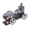 ZOSTER Stirling Engine Model Stirling Generator Physical Experiment Science Educational Engine Model Creative Gift for Kids Adult, Green, 18 x 11 x 12.5 cm view 1