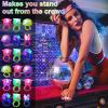 Vinsot 108 Pcs Mardi Gras Light up Rings Party Favors LED Flashing Jelly Rings Bumpy Glow in The Dark Rubber Light Neon Rave Gift for Carnival Birthday, Goodie Bags Stuffers, Prizes view 4