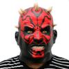 TUKLYE Halloween terror helmet Jedi Knights Sidious Horror Mask Light Sword star view 1