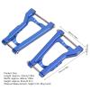 Dilwe RC Rear Suspension Arms, Aluminum Alloy Rear Suspension Arms Replacement Part for Traxxas 1967 C10 Drag Slash, Tie Bar Replacement RC Accessories(Blue) view 2