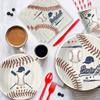 HIPVVILD Baseball Party Decorations Tableware, Baseball Birthday Baby Shower Party Supplies Dinnerware Include Paper Plate, Cup, Napkin, Tablecloth, Cutlery, Straw, Serves 24 view 4