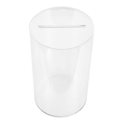 Coin Bank Unopenable Savings Cylinder for Boys and Girls Decorative Piggy Bank Money Saving Box Cylinder and Coins