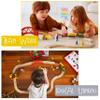KipiPol Wooden Train Sets for Boys 2-4-7  38 Pcs Wood Train Set for Toddlers w/Crane, Bridge & Wooden Train Tracks  Train Toys for 3 Year Old Boys & Girls  Fits Thomas Brio IKEA Melissa and Doug view 4