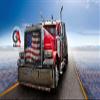 GrilleAdz Old Glory Mesh Bug Screen for Kenworth K100E (Bug Screen with Turnbuckle Install Kit) view 4