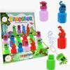 The Dreidel Company Dinosaur Bubbles in A Neon Bottle, Includes Bubble Wand, Hexagon Bubble Bottles Party Favors, 3" Bottle (Pack of 12) view 2
