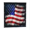 GrilleAdz Old Glory Mesh Bug Screen for Kenworth K100C (Bug Screen with Turnbuckle Install Kit) view 2