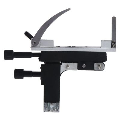 Microscope Kit Microscope Moveable Stage Caliper with Scale Attachable Mechanical Stage X-Y Microscope Lens Adapters