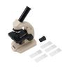 Lab Microscope Slides Monocular Biological Microscope 70X-400X Bottom Lamp Slides Specimen Microscope Parts view 1