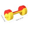 Toddmomy Kids Dumbbell Toy, 1 Pair Kids Weight Lifting Set Plastic Dumbbell Toy Gym Sports Workout Equipment view 4
