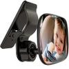 Baby Car Mirror - Adjustable Wide Angle Rearview for Infant Toddler Backseat Safety view 1