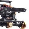 GoHobby Steering Servo Horn Aluminum Servo Arm for EMAX ES08MA II Servo (Black) view 2