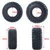 RC-Hub 4PCS 1.0" Wheel Tires Set for 1/24 Axial SCX24 AXI90081 AXI00001 AXI00002 AXI00005 AXI00006 RC Crawler Car (50mm, Orange) view 4