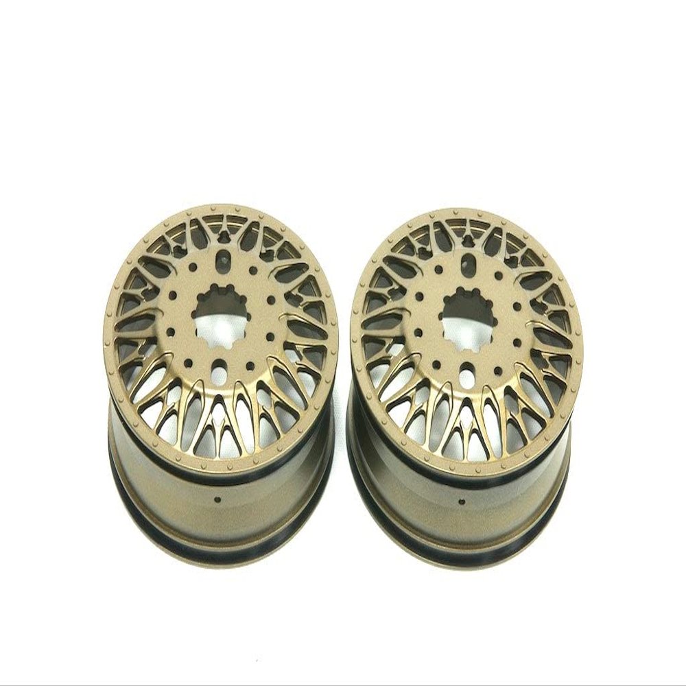 Cen Racing KAOS F450 Upgrade Parts - KG1 Forged KD014 TRIDENTD Wheels (REAR, 37mm width, BLACK/BRONZE/CHROME) 2 pcs (BRONZE)