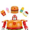 Tiydiygo DIY Food Deformable Robot Toys,Transformer Hamburger French Fries Yogurt Cakes Ice Cream Transformer Robot Cube Early Educational Brain Blocks Toys for Adult Kids Boys Girls (Yogurt) view 3