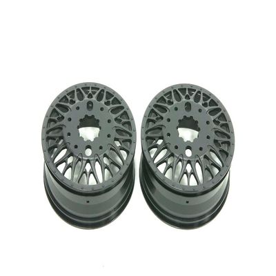 Cen Racing KAOS F450 Upgrade Parts - KG1 Forged KD014 TRIDENTD Wheels (REAR, 37mm width, BLACK/BRONZE/CHROME) 2 pcs (BLACK)