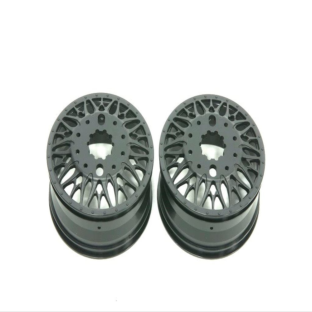 Cen Racing KAOS F450 Upgrade Parts - KG1 Forged KD014 TRIDENTD Wheels (REAR, 37mm width, BLACK/BRONZE/CHROME) 2 pcs (BLACK)
