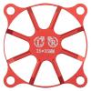 SUNGOOYUE Motor Cooling Fan Cover, 35 x 35mm Aluminium Alloy RC Cooling Fan Protective Cover for RC Motor User for RC Motor(Red) view 2