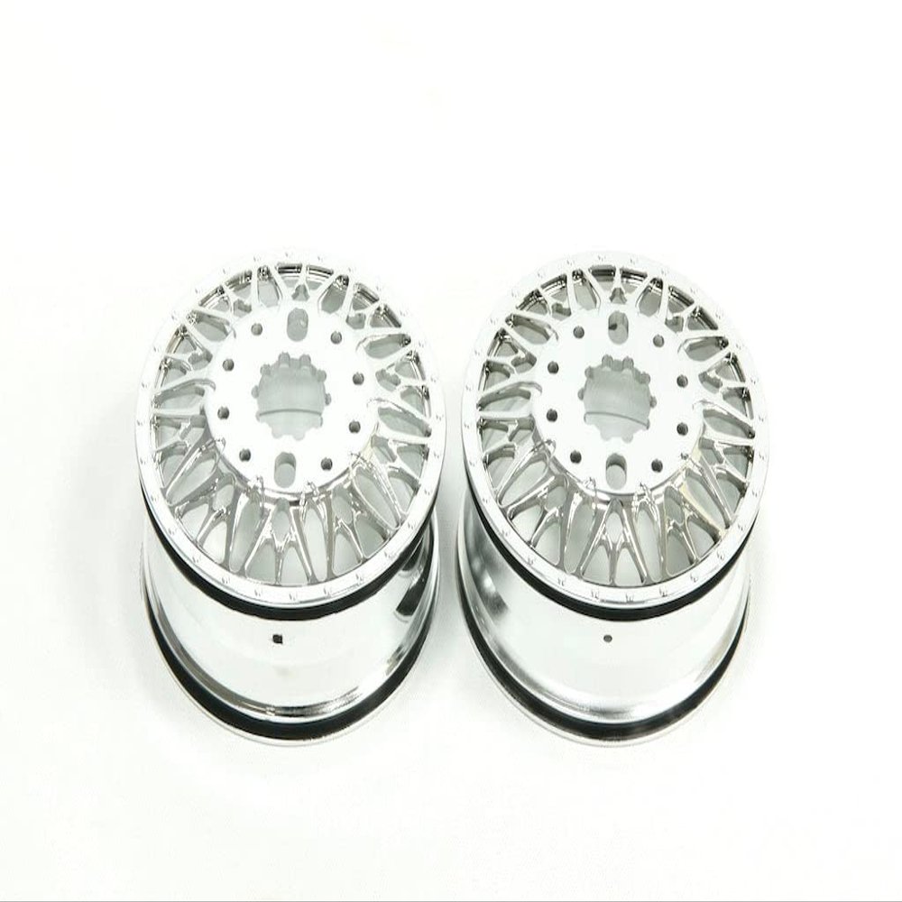 Cen Racing KAOS F450 Upgrade Parts - KG1 Forged KD014 TridentD Wheels (Front, 40mm Width, BLCK/Bronze/Chrome) 2 pcs (Chrome)