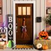 3PCS Halloween Witch Broom Plastic Witch Broomstick Kids Broom, Halloween Costume Props Masquerade Show Dress Up Dance Party Supplies Haunted House Decoration view 2