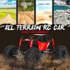 GoolRC 8504 RC Cars, 1:10 Scale 4WD Remote Control Car, 35KM/H High Speed Racing Car, 2.4GHz All Terrains Off Road RC Truck for and Adults (Green) view 2