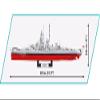 COBI Historical Collection Battleship Gneisenau view 3