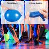 300 Pcs UV Neon Balloons, Neon Glow Party Balloons UV Black Light Balloon Glow in the Dark for Birthday Decorations Wedding Glow Party Supplies Blacklight Reactive Fluorescent Balloons view 4