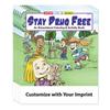ZOCO  Stay Drug Free  Custom Coloring Books (250 Bulk Pack, Without Crayons)  Community Outreach, AntiDrug Awareness Safety  Games, Puzzles, Activities for Kids view 1