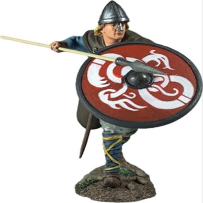W. Britain Geir - Viking Defending with Spear and Shield #62139