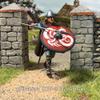 W. Britain Geir - Viking Defending with Spear and Shield #62139 view 3
