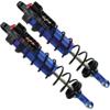 GPM 2Pc Set Upgrades Aluminum 6061-T6 Rear L-Shape Piggy Back Adjustable Spring Dampers 143Mm For 1/8 4Wd Sledge Monster Truck (95076-4) Rc Cars (blue) view 1