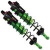 GPM 2Pc Set Upgrades Aluminum 6061-T6 Rear L-Shape Piggy Back Adjustable Spring Dampers 143Mm For 1/8 4Wd Sledge Monster Truck (95076-4) Rc Cars (green) view 1
