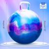 PlayZap Hopper Balls for Kids 3-8, 18 Inches Bouncy Ball with Handle, 18" Inflatable Bouncing Hopper, 45cm Jumping Toys, Garden Hopping Toys Girls Boys Gifts view 2