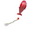 Kites New Three-Dimensional Soft Whale Skeletonless Kite Breeze and Easy to Fly Oversized Adult Kite Kid Game (Color : 3 Blue Dolphins+22 Wheel 700m) view 3