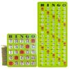 MR CHIPS 25 Jam Proof Bingo Cards with Sliding Windows and Master Board view 1