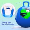 PlayZap Hopper Balls for Kids 3-8, 18 Inches Bouncy Ball with Handle, 18" Inflatable Bouncing Hopper, 45cm Jumping Toys, Garden Hopping Toys Girls Boys Gifts view 4