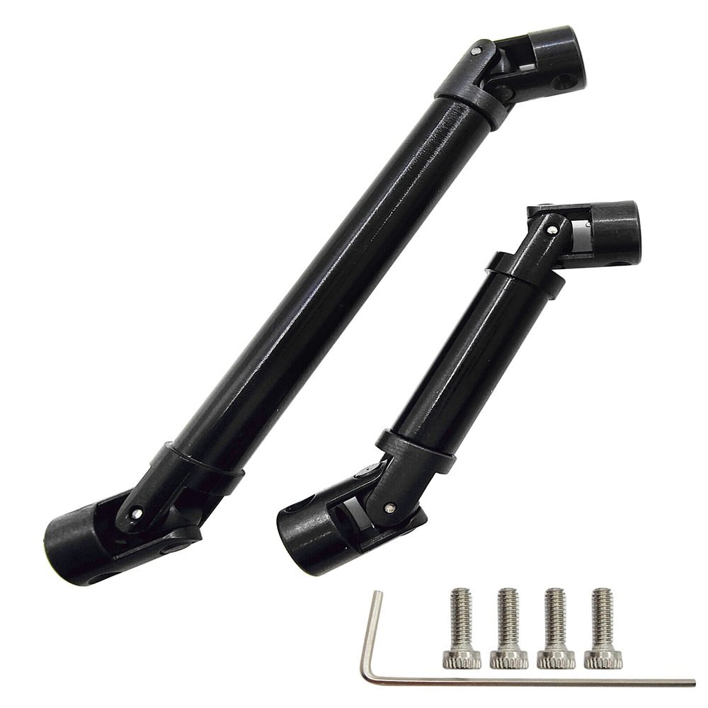 HOPLEX RC Drive Shaft Steel Driveshaft Center Drive Shaft for 1/24 RC Crawler Axial SCX24 AXI00002 JLU AXI00001 C10 Upgrate Part
