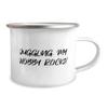 Joke Juggling 12oz Camper Mug, Juggling. My Hobby Rocks!, Present For Friends, Funny From view 2