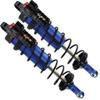 GPM 2Pc Set Upgrades Aluminum 6061-T6 Front L-Shape Piggy Back Adjustable Spring Dampers 128Mm For 1/8 4Wd Sledge Monster Truck (95076-4) (blue) view 1