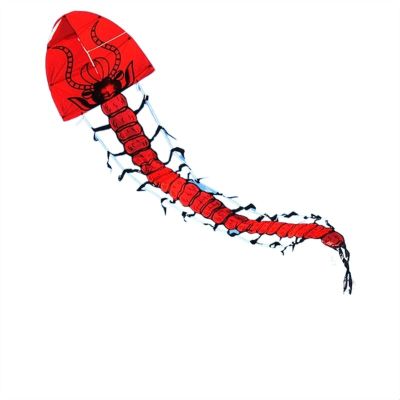 Kites Centipede Kite Large Adult Kite Children Kite Reel T14 7m Small Centipede 15m Big Centipede Kite Kid Game (Size : 7M(Without Reel))