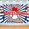 Baseball Party Decorations Banner - Large Sports Themed Birthday Backdrop for Boys Kids Teens Baseball Birthday Holiday Party Favor view 1