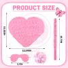 Deekin Piata Stick with Blindfold Confetti Set Piata for Valentine's Day Birthday Party Decorations Party Gaming Theme Holiday Celebration Supply(Pink Heart) view 2
