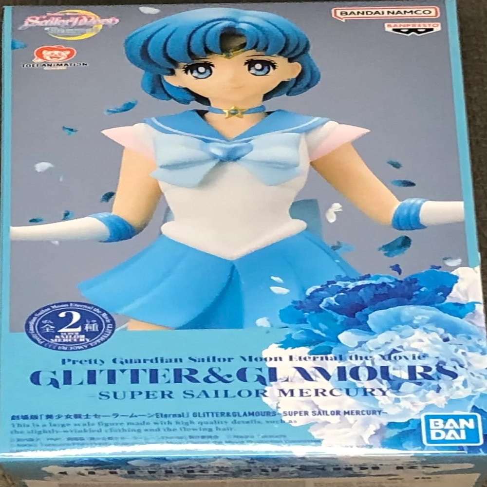 BanPresto - Pretty Guardian Sailor Moon Eternal The Movie - Glitter & Glamours - Super Sailor Mercury Version B Statue