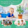 MILEGI Dancing Talking Cactus Baby Toys 6-12 Months, Singing Cactus Baby Toy Mimicking Toy, Repeats What You Say, Interactive Light Up Toddler Infant Toys Gifts, Sing+Dancing+15S Recording+LED view 4