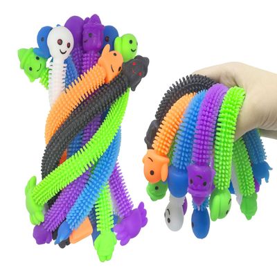 36 Pack Halloween Stretchy Strings Sensory Fidget Toys Pack,Autism Toys Great for Kids Treat Bags Gifts Stress Relief Party Favors,Halloween Party Decorations (Halloween)